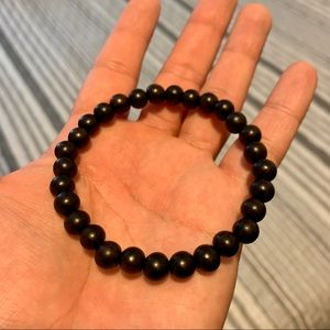 Dark Brown Beaded Bracelet
